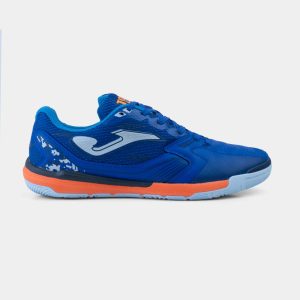 Zapatillas Futbol Sala Liga 5 2604 IN Azul Royal Naranja