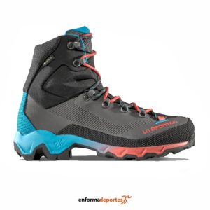 Bota Mujer La Sportiva Aequilibrium Trek Gtx | CARBON/MALIBU BLUE
