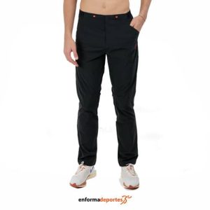 PANTALON HOMBRE LA SPORTIVA BRUSH | BLACK/CHERRY TOMATO