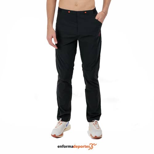 PANTALON HOMBRE LA SPORTIVA BRUSH | BLACK/CHERRY TOMATO
