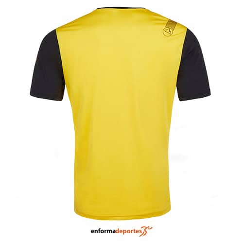 CAMISETA HOMBRE LA SPORTIVA TRACER | YELLOW/BLACK - Imagen 3