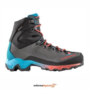 Bota Mujer La Sportiva Aequilibrium Trek Gtx | CARBON/MALIBU BLUE