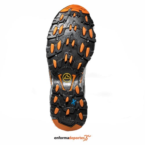 Zapatilla Hombre La Sportiva Ultra Raptor II Leather Gtx | GREY/MARMALADE - Imagen 3