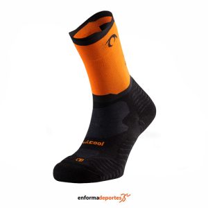 CALCETINES LURBEL RISE FIVE | NEGRO/NARANJA