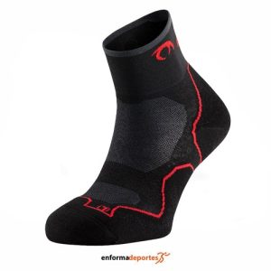 CALCETINES LURBEL DESAFIO THREE | NEGRO/ROJO