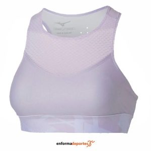 Top mujer Mizuno DayBreakers Padded | ICELANDIC BLUE