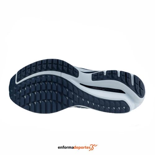 ZAPATILLA HOMBRE MIZUNO WAVE INSPIRE 20 | ESTATE BLUE/WHITE/RIVER B - Imagen 4