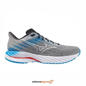 ZAPATILLA HOMBRE MIZUNO WAVE INSPIRE 21 | PEARL BLUE/WHITE/BLUE PAC