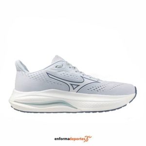 Zapatilla Mujer Mizuno Wave Inspire 22 | ANCIENT WATER/WHITE/ICE W