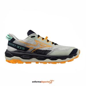 Zapatilla hombre Mizuno Wave Mujin 11 | MERCURY/TANGELO/TANGELO