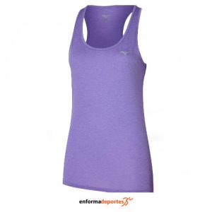 CAMISETA MUJER MIZUNO IMPULSE CORE TANK | PAISLEY PURPLE