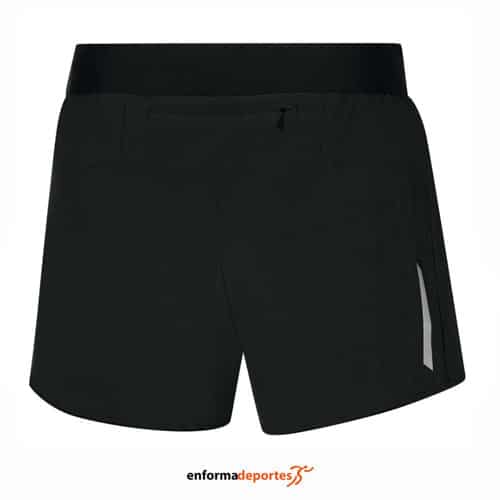 PANTALON CORTO MUJER MIZUNO ALPHA 4.5 | BLACK - Imagen 3