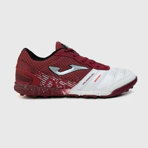 Zapatillas Futbol Mundial 2520 TF Granate Blanco