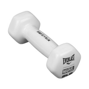 Mancuerna revestida de vinyl Black Widow 2 LB Everlast Marvel