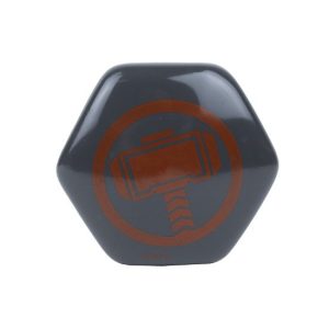 Mancuerna revestida de vinyl Thor 6 LB Everlast Marvel