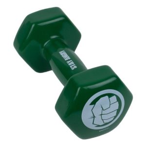 Mancuerna revestida de vinyl Hulk 10 LB Everlast Marvel