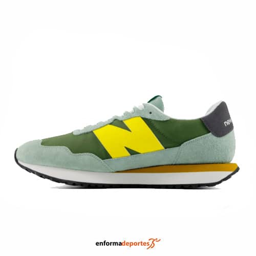 Zapatilla Hombre New Balance 237 | UTILITY GREEN - Imagen 3