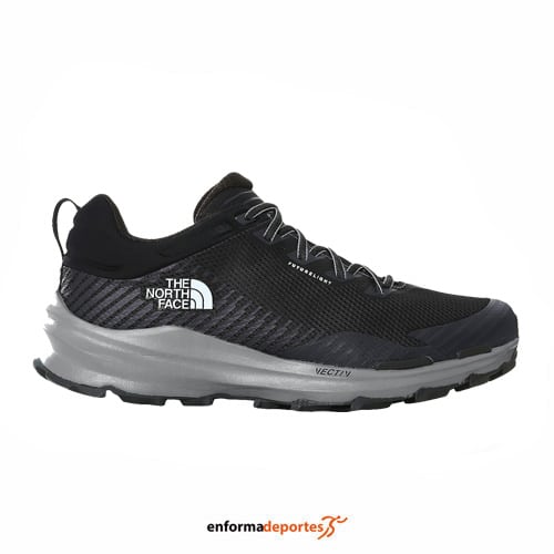 ZAPATILLA HOMBRE THE NORTH FACE VECTIV FAST PACK FUTURELIGHT | TNF BLACK/VANADIS GREY - Imagen 2