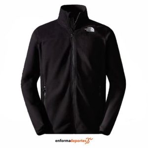 FORRO POLAR HOMBRE THE NORTH FACE 100 GLACIER FULL ZIP | TNF BLACK-NPF