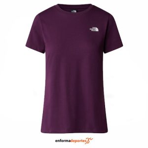 CAMISETA MUJER THE NORTH FACE SIMPLE DOME TEE | PURPLE