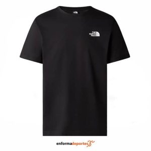Camiseta hombre The North Face SS RedBox | BLACK
