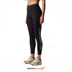 MALLA MUJER THE NORTH FACE FLEX HIGH RISE 7/8 TIGHT LINES GRAPHIC | BLACK