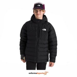 Chaqueta Junior The North Face Reversible Perrito Hooded | TNF BLACK/SMOKED PEARL