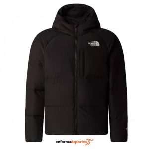 Plumas Junior The North Face Down Hooded | TNF BLACK
