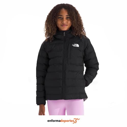 Chaqueta Junior The North Face Reversible Perrito Hooded | TNF BLACK/SMOKED PEARL