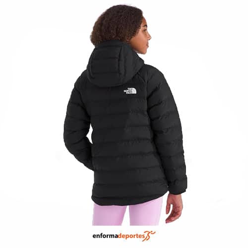Chaqueta Junior The North Face Reversible Perrito Hooded | TNF BLACK/SMOKED PEARL - Imagen 3