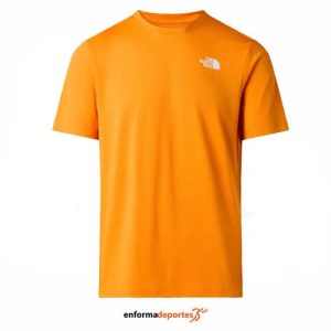 Camiseta Hombre The North Face 24/7 Box Nse Ss | DUST ORANGE