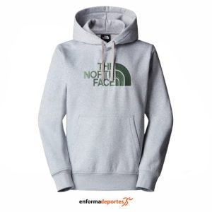 SUDADERA HOMBRE THE NORTH FACE DREW PEAK PULLOVER HOODIE | TNF LIGHT GREY HEATHER/