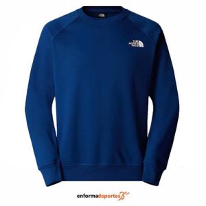 Sudadera Hombre The North Face Ranglan Box Nse Crew | ESTATE BLUE/TNF WHITE