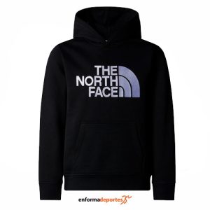 SUDADERA JUNIOR THE NORTH FACE DREW PEAK HOODIE | TNF BLACK