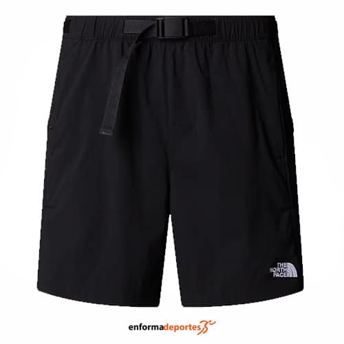PANTALON CORTO HOMBRE THE NORTH FACE CLASS V PATHFINDER BELTED 7″ | TNF BLACK - Imagen 2