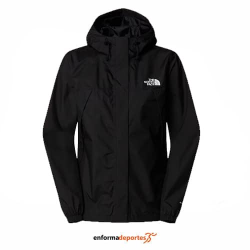 CHAQUETA MUJER THE NORTH FACE ANTORA | TNF BLACK - Imagen 2
