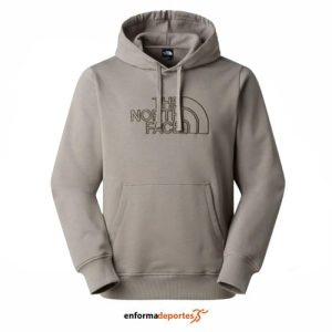 Sudadera Hombre The North Face Drew Peak Light Regular Hoodie | STONE SLAB/NEW TAUPE GR