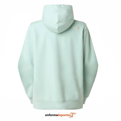 Sudadera Mujer The North Face Drew Peak Light Regular Hoodie | OPAL FROST/WHITE DUNE - Imagen 4