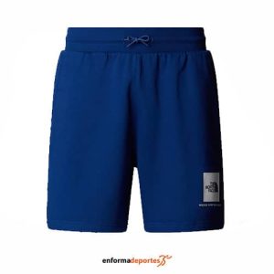 PANTALON CORTO HOMBRE THE NORTH FACE BOX NSE REGULAR | ESTATE BLUE/TNF WHITE