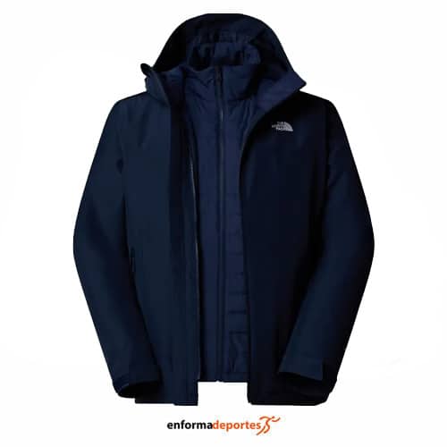 Chaqueta Hombre The North Face Carto Mono Triclimate Hooded | SUMMIT NAVY - Imagen 4