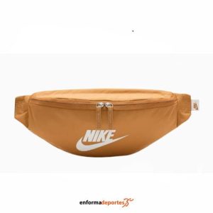 RIÑONERA UNISEX NIKE HERITAGE WAISTPACK 3L | FLAX/FLAX/SUMMIT WHITE