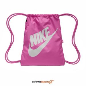 Bolsa unisex Nike Heritage Drawstring | PLAYFUL PINK/PLAYFUL PINK
