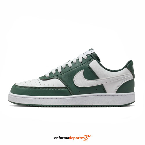 ZAPATILLA MUJER NIKE COURT VISION LOW NEXT NATURE | VINTAGE GREEN/WHITE - Imagen 3
