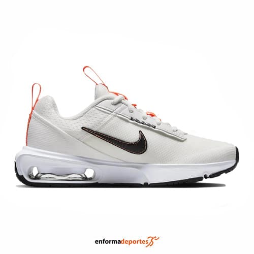 ZAPATILLA JUNIOR NIKE AIR MAX INTRLK LITE | SUMMIT WHITE/BLACK-HYPER - Imagen 2