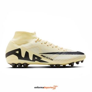 Bota Futbol Hombre Nike Zoom Mercurial Superfly 9 Academy | LEMONADE/BLACK