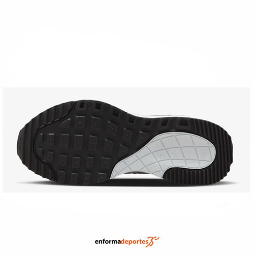 ZAPATILLA JUNIOR NIKE AIR MAX SYSTM | WHITE/THUNDER BLUE-FOOTBA - Imagen 4