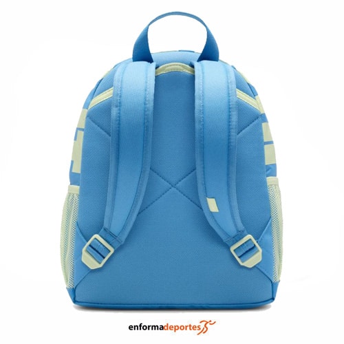 Mochila Nike Brasilia Jdi Mini Bkpk | AEGEAN STORM/LIME ICE/WHI - Imagen 3
