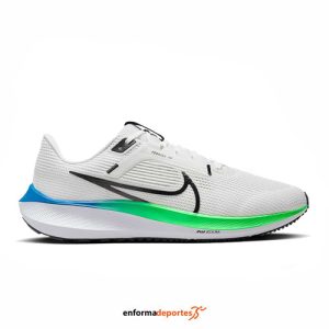 ZAPATILLA HOMBRE NIKE PEGASUS 40 | PLATINUM TINT/BLACK-WHITE