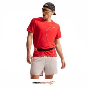 Camiseta hombre Nike Dri-Fit Uv Miler | LT CRIMSON/REFLECTIVE SIL