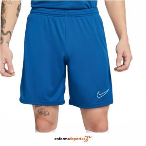 PANTALON CORTO HOMBRE NIKE DRI-FIT ACADEMY OCCER S | COURT BLUE/WHITE/AQUARIUS
